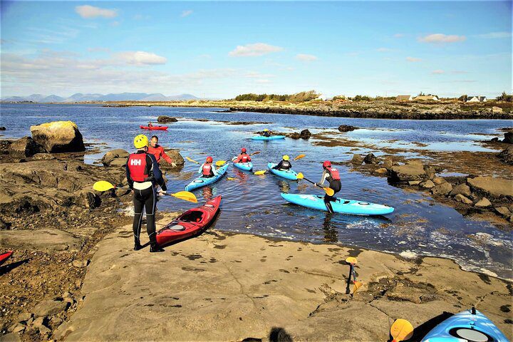 Coastal and Island Hopping Sea Kayaking. Galway. Guided