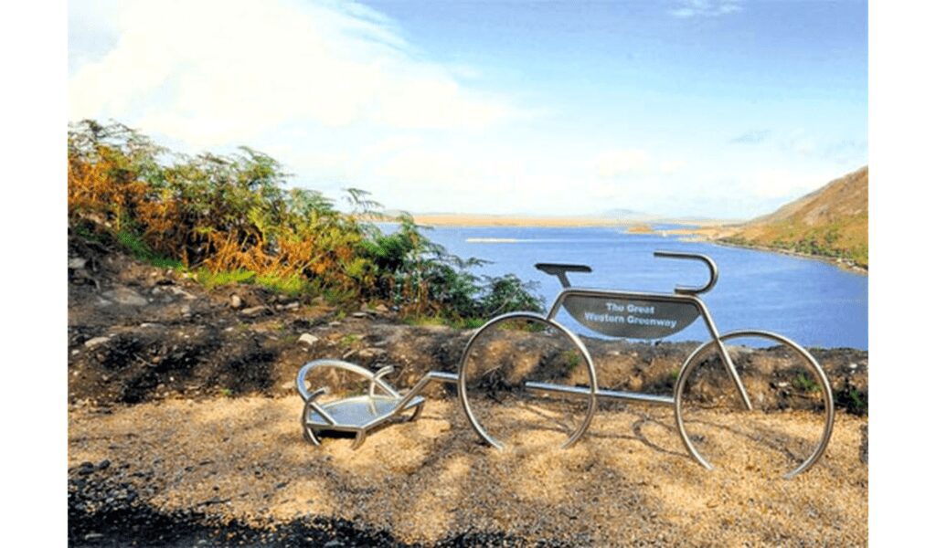 Electric Biking the Great Western Greenway. Mayo. Self-Guided.