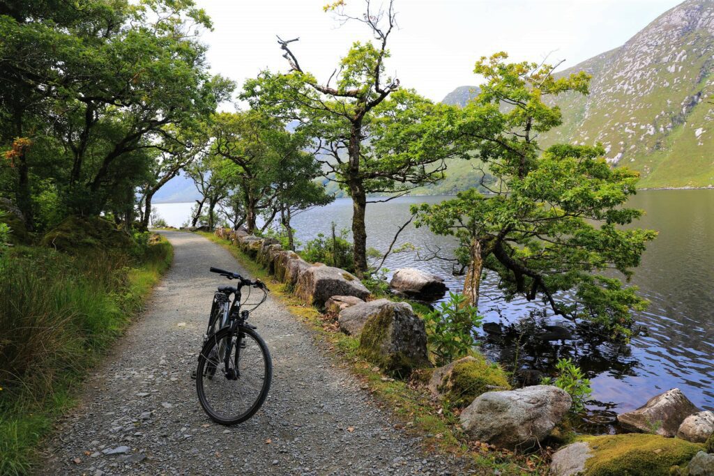 Cycling in Glenveagh National Park. Donegal. Self-Guided.