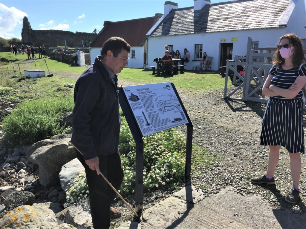 Visit to Scattery Island departing from Kilrush. Clare. Guided.