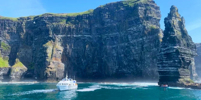 Cliffs of Moher cruise at 360 close view-Burren-Galway-Ireland