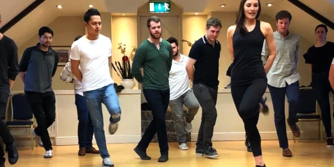 Learn traditional Irish dance steps with instructor-Galway-Ireland