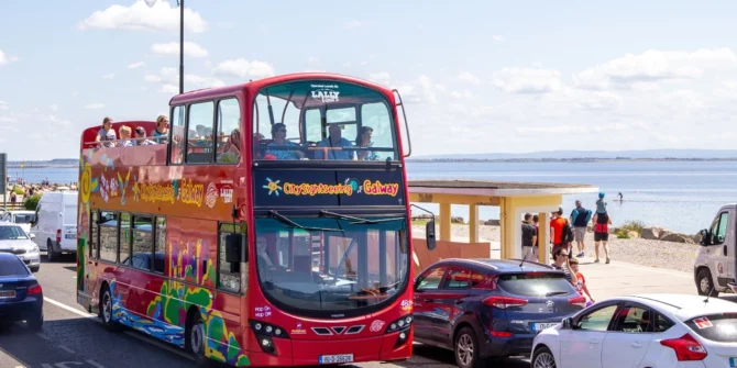Salthill Village-Hop-n Hop-off bus-Galway-Ireland