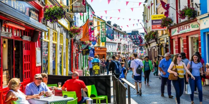 High St. Galway City-food tasting-walking tour-Ireland