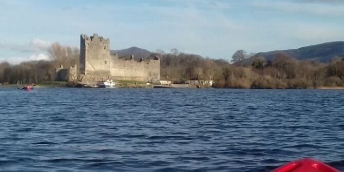 Kayaking back to ross castle killarney Kerry